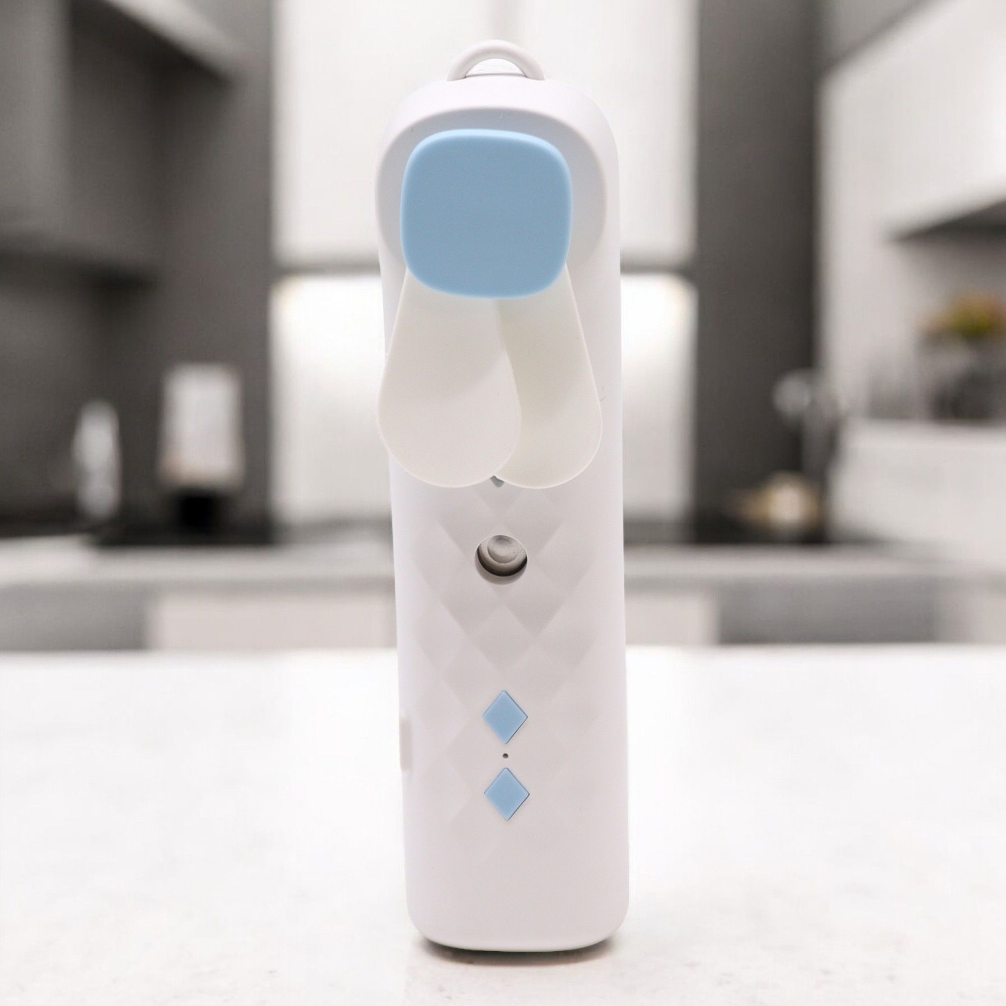 White Nano Mist Face Fan & Spray - USB-laadbaar