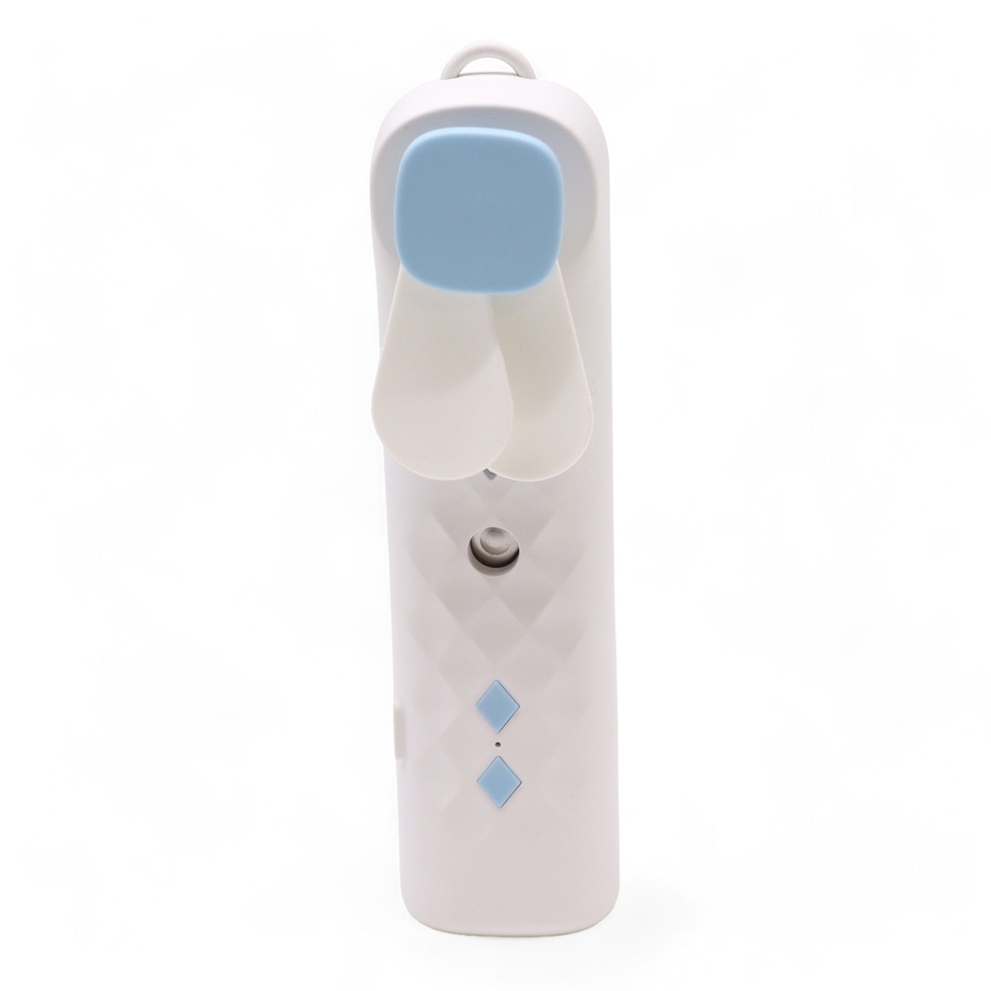 White Nano Mist Face Fan & Spray - USB-laadbaar - Afbeelding 2