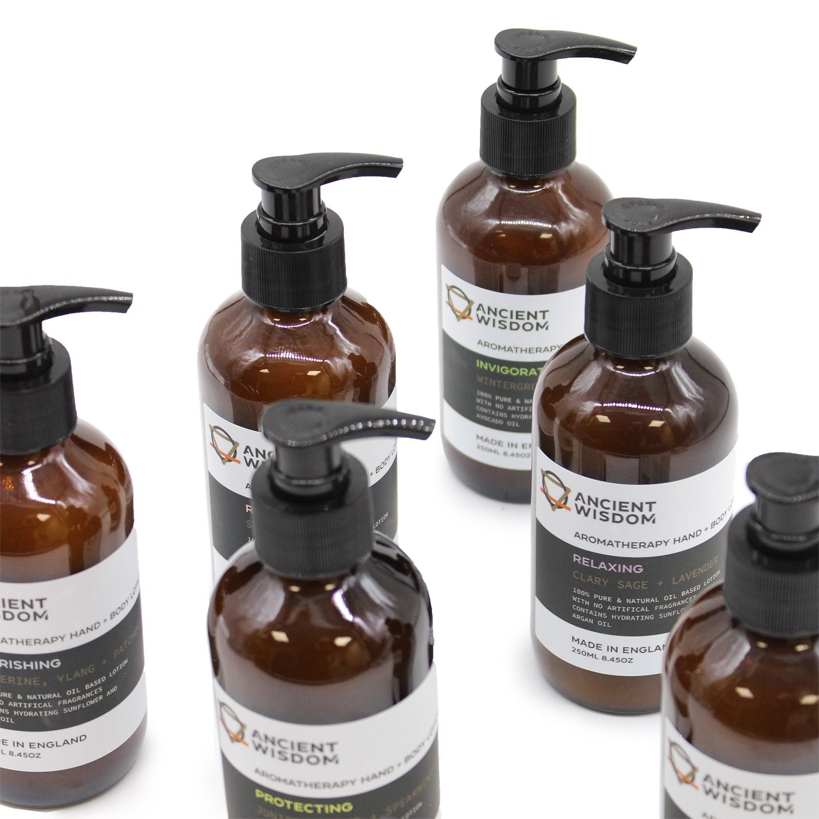 Hand- en lichaamslotion met salie en lavendel 250 ml