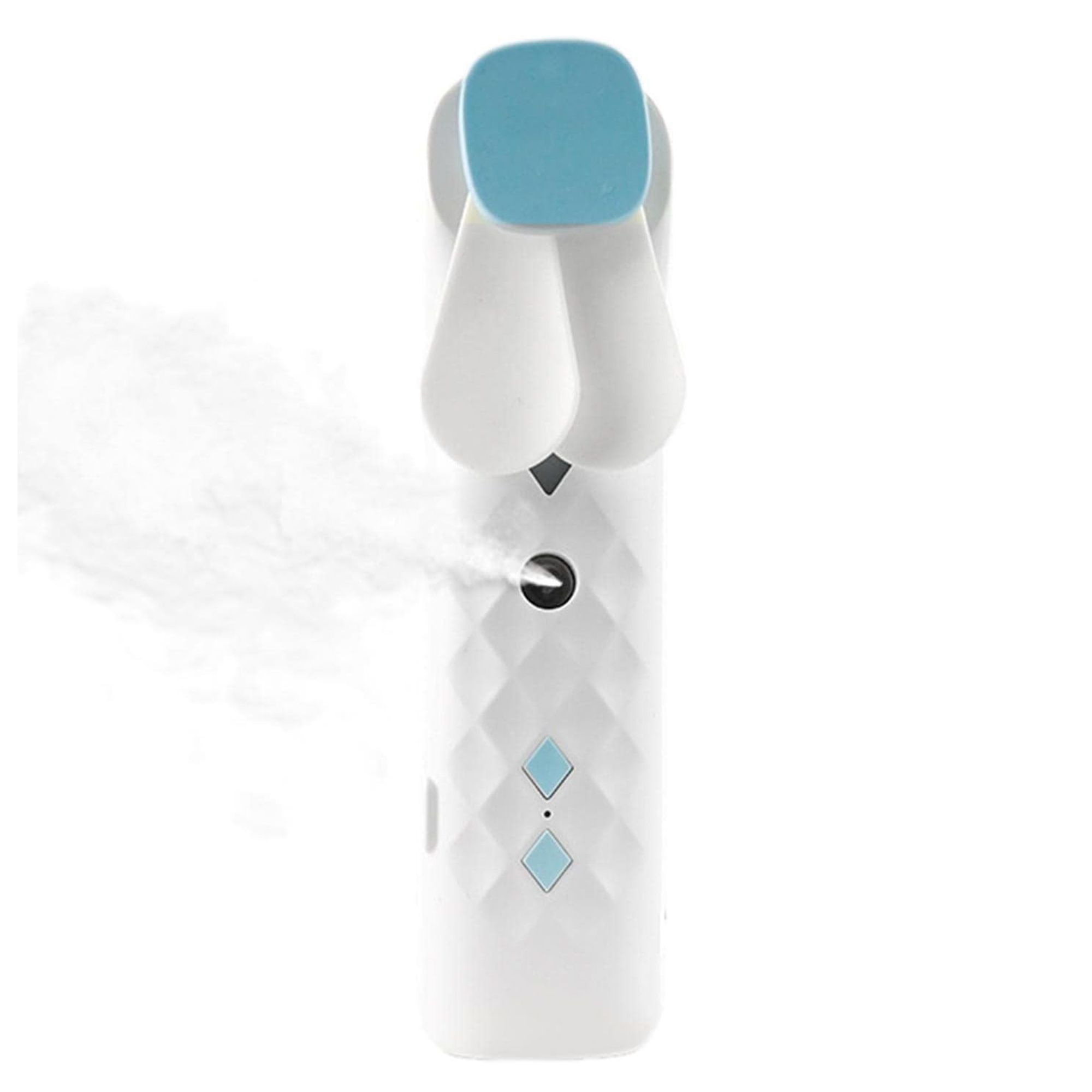 White Nano Mist Face Fan & Spray - USB-laadbaar - Afbeelding 9