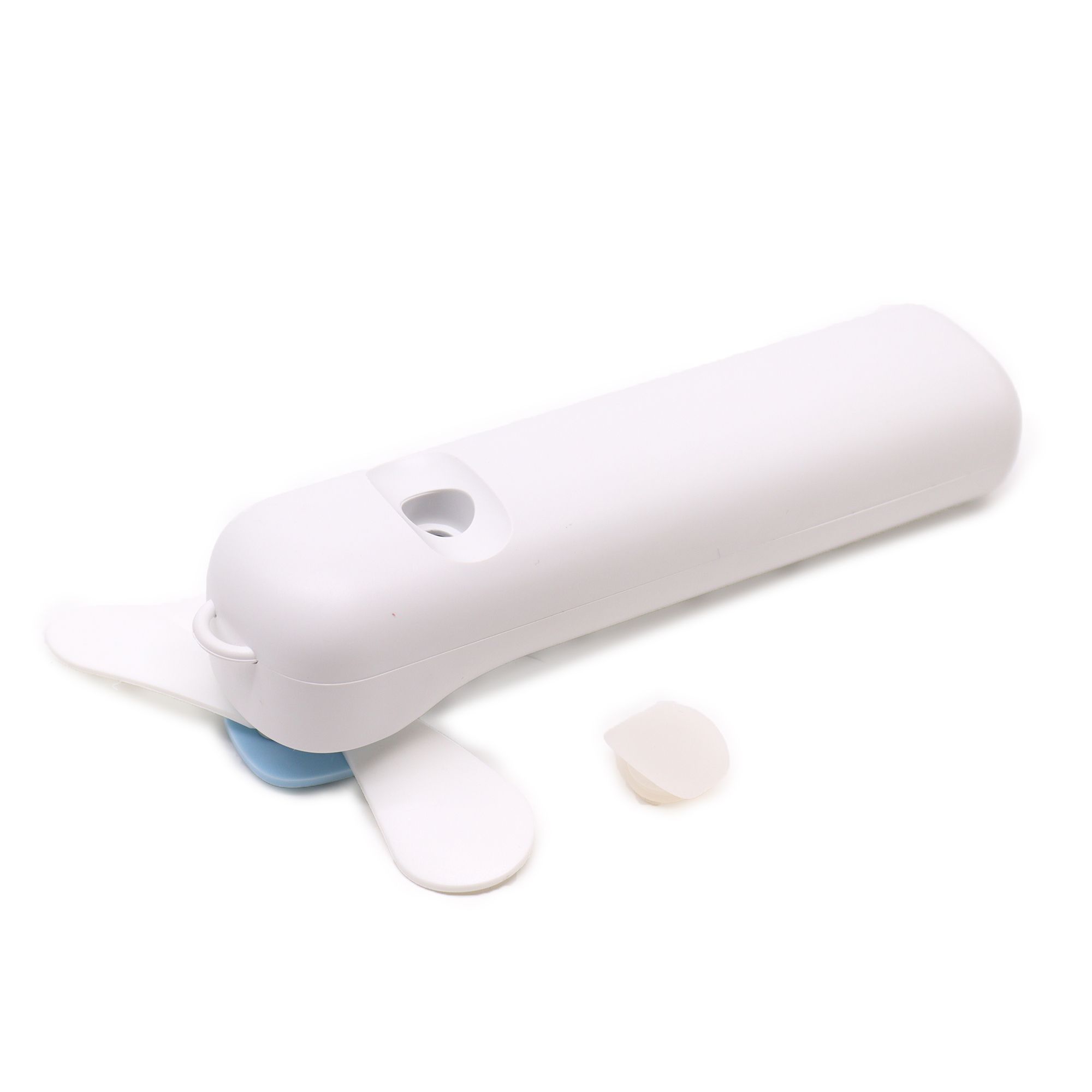 White Nano Mist Face Fan & Spray - USB-laadbaar - Afbeelding 6