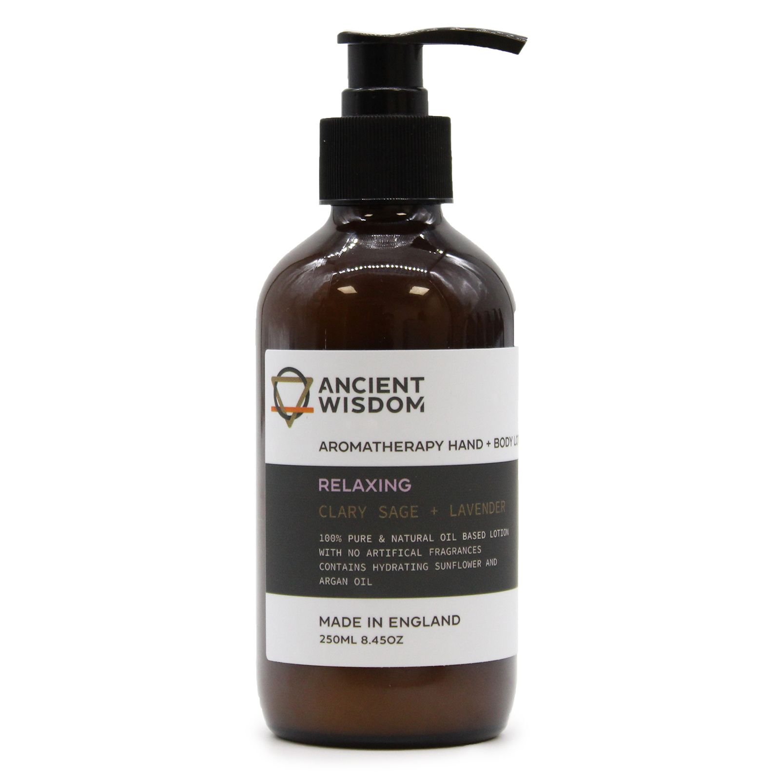 Hand- en lichaamslotion met salie en lavendel 250 ml - Afbeelding 3