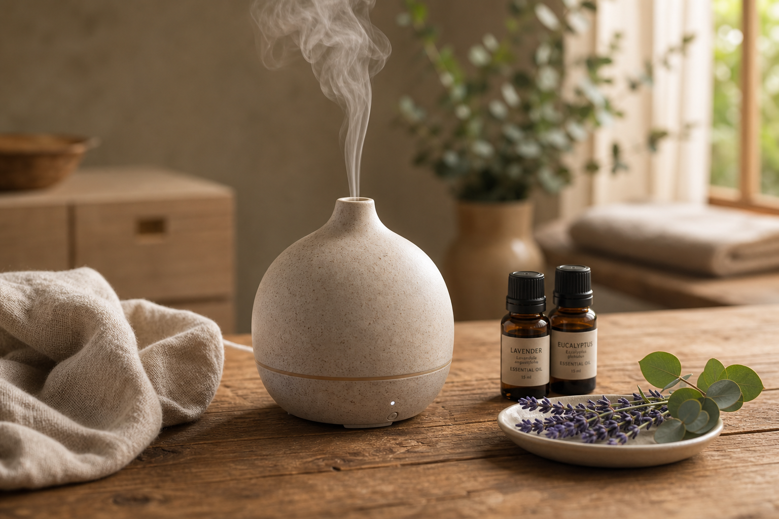 Hoe gebruik ik een diffuser?