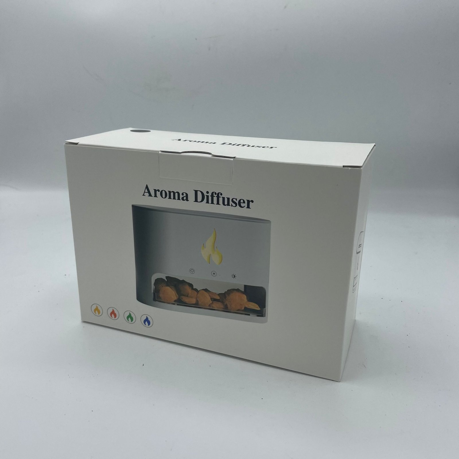 Blaze aromadiffuser – Himalaya zoutkamer – USB-C – vlameffect (incl. zout) - Afbeelding 3