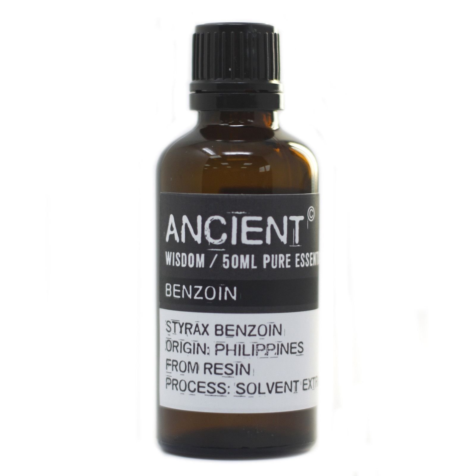 Benzoë etherische olie verdund 50 ml