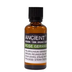 Biologische etherische olie roosgeranium 50 ml