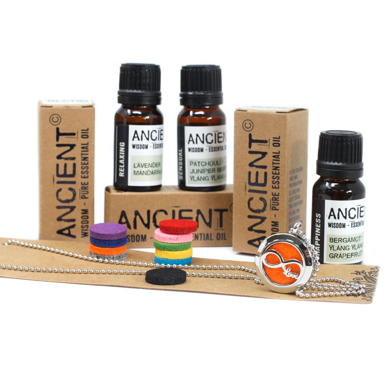 25mm Oneindige liefde Aromatherapie Diffusers met Etherische Oliën - Afbeelding 2
