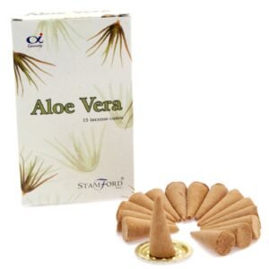 Aloë vera wierookkegels