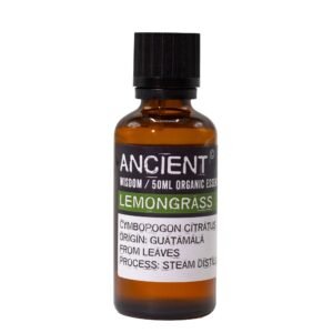 Biologische etherische olie citroengras 50 ml