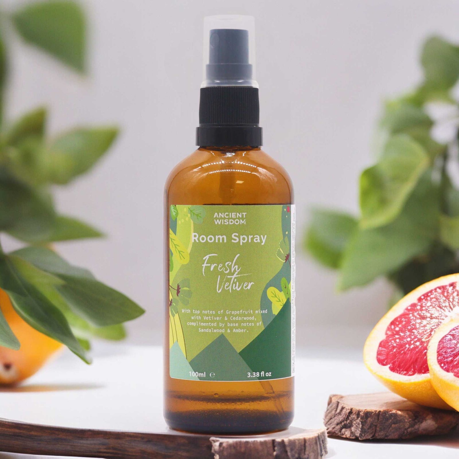 Zomerse roomspray – Frisse vetiver 100 ml - Afbeelding 2