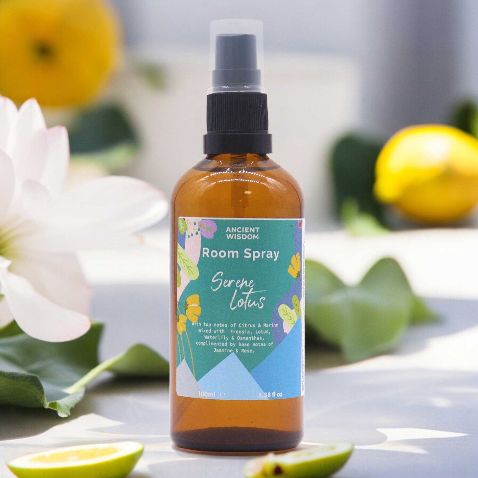 Zomerse Roomspray – Serene Lotus 100 ml - Afbeelding 2